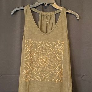 GAIAM Large Green Tank Top